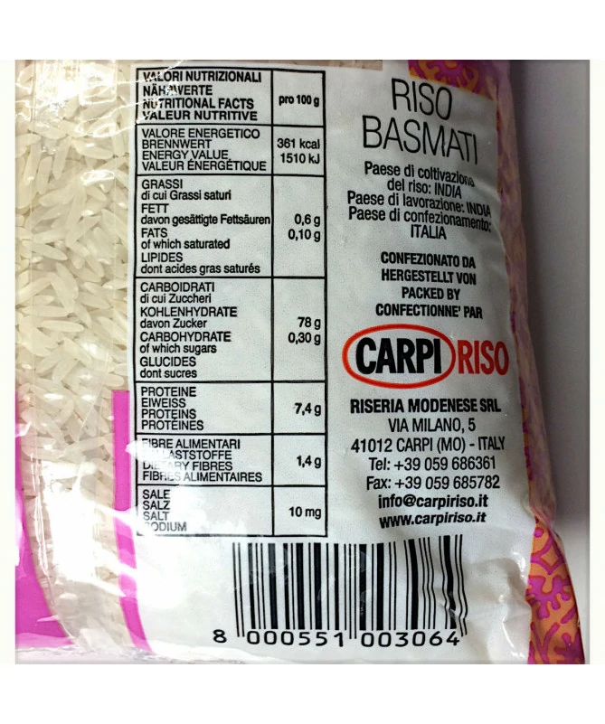 Riso BASMATI